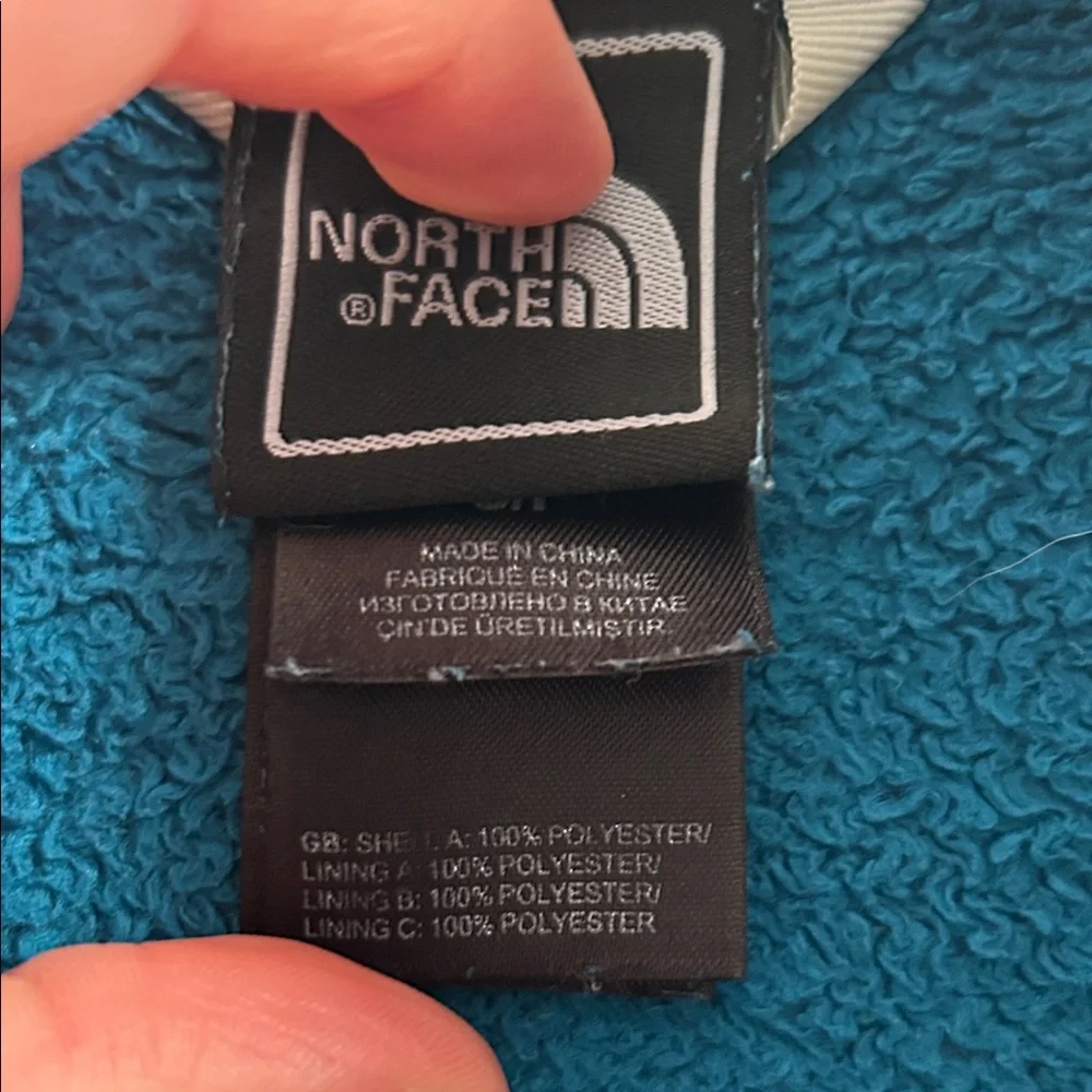 The North Face Blue Osito Fleece Jacket - Picture 3 of 6